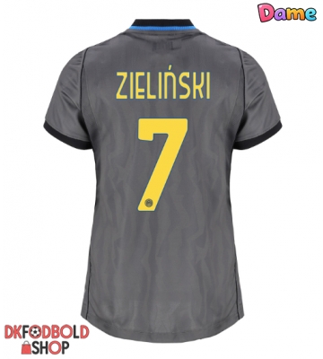 Inter Milan Piotr Zielinski #7 Tredje trøje Dame 2026-27 Kort ærmer Inter Milan Piotr Zielinski #7 Tredje trøje Dame 2026-27 Kort ærmer